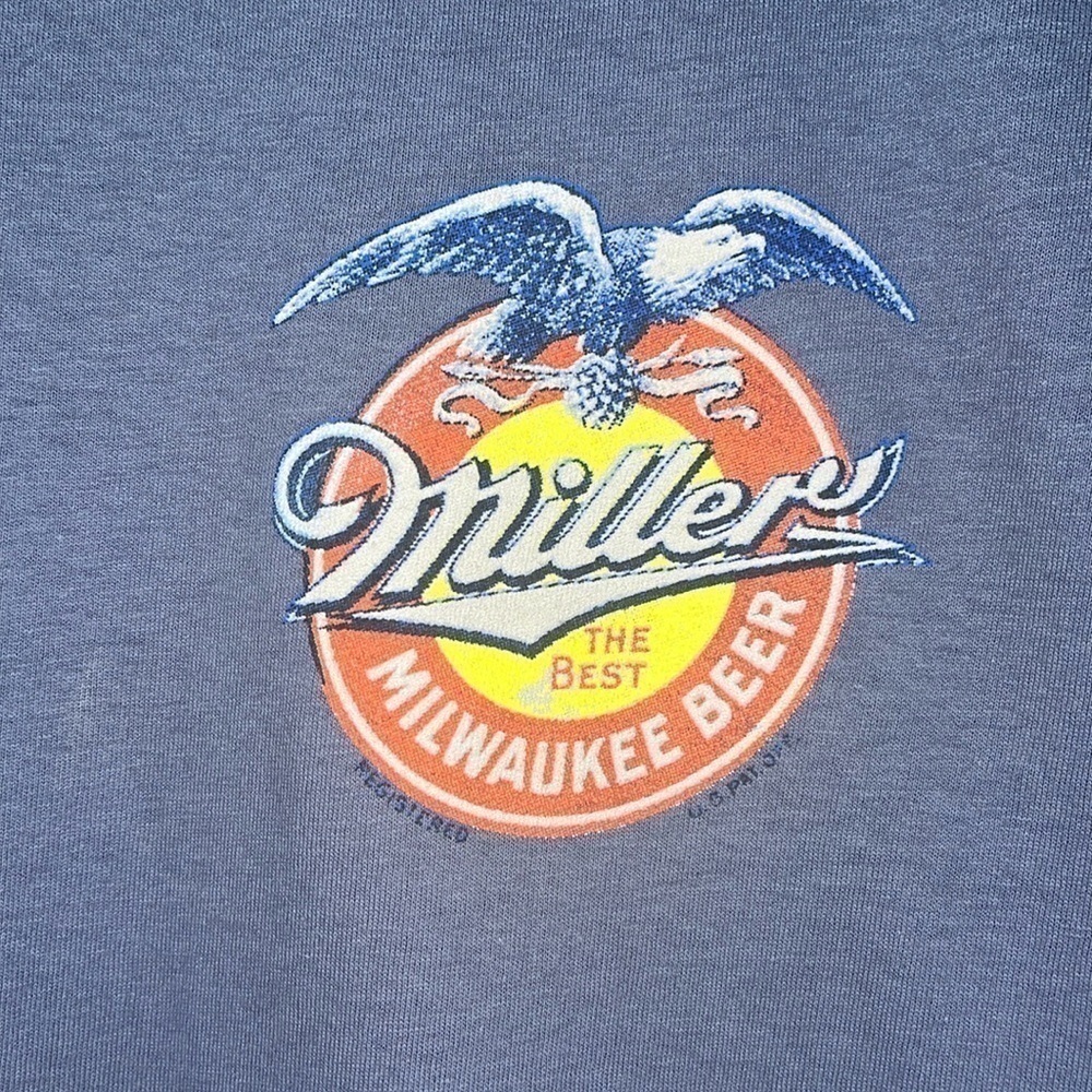 MILLER BREWING COMPANY VINTAGE GRAPHIC T-SHIRT ✨✨✨